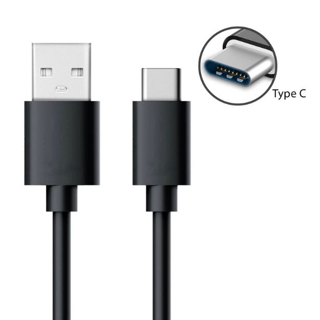 Picture of Samsung Galaxy S8 S8+ / S9 S9+ Plus Note 8 9 USB Type-C Sync & Charging Cable