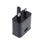Picture of Samsung Adaptive Fast Wall Charger UK Plug Adapter Universal - Black (EP-TA20UBE)