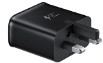 Picture of Samsung Adaptive Fast Wall Charger UK Plug Adapter Universal - Black (EP-TA20UBE)