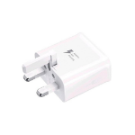 Picture of Samsung S8/ S9/ S10 Adaptive Fast Wall Charger UK Plug Adapter (Universal) - White (EP-TA20UWE)