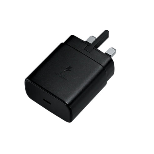 Picture of Samsung UK Travel Adaptor 45W Super Fast Charger for S22 / S21 / S20 / Note 20 / Note 10 - Black, EP-TA845XBEGGB