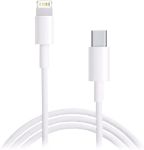Picture of Apple iPhone 13 (20W) USB-C Power Adapter & USB-C to Lightning Cable for Apple iPhone 13 | 12 | Pro | Pro Max | Mini | 11 | 11 Pro | 11 Pro Max | X | 8 and 11-inch iPad Pro and iPad Pro (all generations)