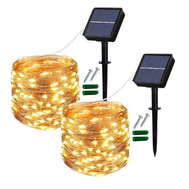 Solar Powered 80 LED String Fairy Lights Garden Patio Lamp Xmas Decor 40ft US 
