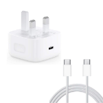 Picture of Speedy (20W) USB-C Power Adapter for Apple iPhone 13 | 13 Pro | 13 Pro max | 13 Mini | iPhone 12 |12 Pro | 12 Pro Max | 11 | 11 Pro | 11 Pro Max | X | 8 and 11-inch iPad Pro and iPad Pro (all generations)