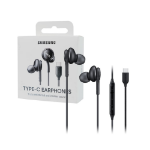 Picture of Samsung EO-IC100BBEGUS Corded Type-C Earphones for Note 10 | 20 |  S20 | S21 & S22 all Models - Black