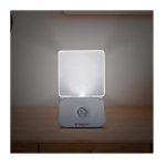 Picture of LED Motion Sensor Night Light Indoor, Battery Operated with Dusk to Dawn Photocell Sensor, for Hallways, Landings, Stairs, Kitchens, Bedrooms, Baby’s Nursery and More, Transparent