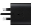Picture of Samsung 25W Fast Charging Adapter USB-C Mains Plug/Wall Charger for Samsung Galaxy S22 5G | S22+ 5G | S22 Ultra, UK – Black