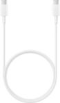 Picture of Samsung S22/S21/S20/Plus/Ultra 25W Ultra Fast Charging Type-C Mains Plug/Wall Charger & USB-C to USB-C Cable Compatible with Galaxy Smartphones and USB Type C Devices - (Charger & Lead) - White
