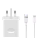 Picture of Huawei Fast Mains Charger Plug & USB-C Cable For Huawei Honor 10, 20, 30, 40, Mate 20 Mate 20 Pro Mate 20Lite and Compatible to All Mate Series Phones