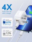 Picture of SPEEDY® Dual Port 20W USB C + USB A Charger Plug UK 3 Pin Power Adapter PD/QC3.0 Dual Port Super Fast Charger 20W Power Adapter for Samsung Galaxy S22/S22+/S22 Ultra / S21/S20/S10/ Note 20/10/9/8 / Samsung S8/S9/S10/Plus and other Huawei, HTC, Nokia, Google & OnePlus Smartphones 