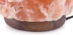 Picture of Himalayan Crystal Rock Salt Lamp Hand Crafted Natural Beauty from foothills of the Himalayas Comes with Complete Electric fitting