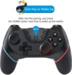 Picture of Olimoxi Wireless Switch, Controller for Nintendo Switch, Remote Switch Pro Slim Console PC Gamepad / Joystick / Controller For for Nintendo Switch OLED Console, Supports Wake up, Gyro Axis, Turbo and Dual Vibration