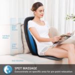 Picture of Comfier Shiatsu Back Massager -Deep Tissue Kneading Massage Chair/ Pad for Full Back Best for Home or Office Chair Use