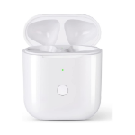 Picture of Wireless Charging Case Replacement Compatible with AirPods Gen 1st and 2nd, Charger Case Replacement with Bluetooth Pairing Button,(White)