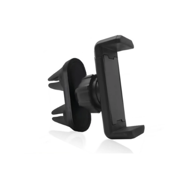 Picture of Car Phone Holder, Universal Vent Mount - 360 Rotating Air Vent Cradle Stand for iPhone 13, 13 Pro, 12 Pro Max Mini, 11 Pro, Xs Max, XR, X, 8, 7, Samsung S10 S9, Huawei, Mobile Phones - Black