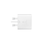 Picture of Samsung 25W Fast Charging USB-C Mobile Phone Mains Plug/Wall Charger for Samsung Galaxy S21 5G | S21+ 5G | S21 Ultra and Other USB Type C Devices – White