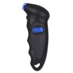 Picture of Digital Tyre Pressure Gauge 4 Range Settings Max 150 PSI / 10 Bar for Truck Car Bicycle with Backlit LCD and Non-Slip Grip