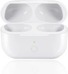 Picture of Wireless Charging Case Replacement Compatible with AirPods Pro Charging Case, Charger Case with Bluetooth Pairing Sync Button - White