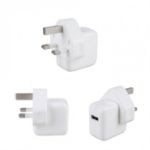 Picture of USB Power Adapter 12W [iPhone Charger/iPad Charger/iPod Charger] Type-A Plug (White)