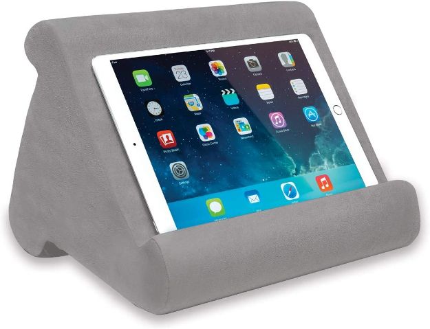 Picture of Tablet Lap Stand Pill-O-Pad, Multi-Angle Lap-Mounted Soft Tablet, Book and e-Reader stand