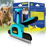 Picture of Deshedding Tool & Pet Grooming Brush for Small, Medium & Large Dogs, Cats & Horses With Short to Long Hair