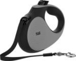 Picture of 360° Tangle-Free Retractable Dog Lead for Up to 50 kg Dogs | 5m Strong Nylon Tape/Ribbon | One-Handed Brake, Pause & Lock (Small, Medium & Large)