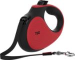 Picture of 360° Tangle-Free Retractable Dog Lead for Up to 50 kg Dogs | 5m Strong Nylon Tape/Ribbon | One-Handed Brake, Pause & Lock (Small, Medium & Large)