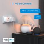 Picture of WiFi Smart Plug, Certified for Humans Devices Wireless Remote Control Timer Switch, Works with Alexa, Apple HomeKit and Google Home