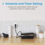 Picture of WiFi Smart Plug, Certified for Humans Devices Wireless Remote Control Timer Switch, Works with Alexa, Apple HomeKit and Google Home
