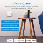 Picture of WiFi Smart Plug, Certified for Humans Devices Wireless Remote Control Timer Switch, Works with Alexa, Apple HomeKit and Google Home