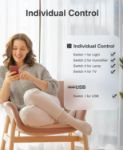 Picture of Smart Extension Lead, Compatible with Alexa and Google Home Smart Power Strip, WiFi Smart Plug with 4 AC Outlets and 3 USB Ports | Surge Protection, Voice Control & APP Control | 2.4GHz