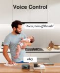 Picture of Smart Extension Lead, Compatible with Alexa and Google Home Smart Power Strip, WiFi Smart Plug with 4 AC Outlets and 3 USB Ports | Surge Protection, Voice Control & APP Control | 2.4GHz