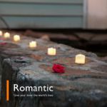 Picture of Realistic and Bright Flickering Flameless LED Tea Light Battery Operated Pack of 24, Electric Fake Candle in Warm White & Wave Open