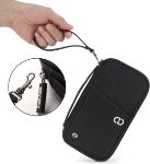 Picture of Travel Accessories Document Holder Airplane Holiday Essentials Wallet Organiser Bag with RFID Blocking Unisex Family Passport Holder (Upto 8) Cover Case | Gifts for Men Women