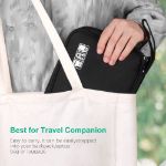 Picture of Electronics Accessories Organizer Bag, Travel Cable Organiser Universal Carry Travel Gadget Compact & Slim Mini Bag for Cable, Drive, SD Card, Charger, USB & Hard Disk