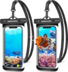 Picture of Unbreakable Waterproof Phone Case 2xPack, IPX8 Waterproof Phone Pouch Dry Bag for iPhone 14 13 12 11 XR X XS SE 8 7 Samsung S22 S21 S20 S10 S9 Huawei P40 Mate 40