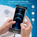 Picture of Unbreakable Waterproof Phone Case 2xPack, IPX8 Waterproof Phone Pouch Dry Bag for iPhone 14 13 12 11 XR X XS SE 8 7 Samsung S22 S21 S20 S10 S9 Huawei P40 Mate 40