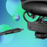 Picture of Wavo Mobile Compact On-Camera Microphone With Rycote Shock Mount Deadcat Windscreen for Smartphone Professional Microphone for Vlogging iPhone & Android  Smartphones