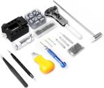 Picture of Watch Repair Kit 112 PCS, Eventronic Professional Spring Bar Tool Set Watch Band Link Pin Tool Set with Carrying Case