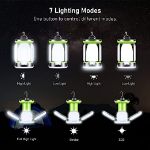 Picture of Camping Lantern Rechargeable Lamp - 7 Light Modes 60 LED Ultra Bright LED Tent Light 10+ Hrs Battery Life for Camping, Emergency, Fishing & Hiking