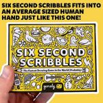Picture of Six Second Scribbles, Frantically Fast & Fantastic Fun Drawing Dame | Family Friendly Party Game for Children, Teens and Adults