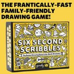 Picture of Six Second Scribbles, Frantically Fast & Fantastic Fun Drawing Dame | Family Friendly Party Game for Children, Teens and Adults