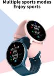 Picture of Smart Watch Men/Women Ultra Thin Heart Rate Monitor Fitness Tracker with Blood Pressure Pedometer & Calorie Counter Compatible with Android & iOS Devices