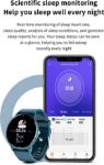 Picture of Smart Watch Men/Women Ultra Thin Heart Rate Monitor Fitness Tracker with Blood Pressure Pedometer & Calorie Counter Compatible with Android & iOS Devices