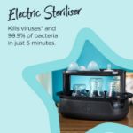 Picture of Baby Feeding Set, Super-Steam Electric Steriliser, Complete Set Baby Bottle with Food Warmer and Accessories