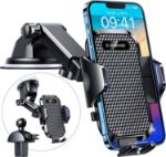Picture of PRO Car Phone Holder Upgrade Mount Mobile Phone Automobile Cradle Van Accessories Windscreen Dashboard Vent for iPhone 14 13 12 Samsung, All Smartphone