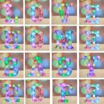 Picture of Unicorn Light Up Letters, 18 Color Changing LED Letter Lights Diamond Alphabet Sign Unicorn Gifts for Girls & Women Party Decorations for Birthday Christmas Valentine