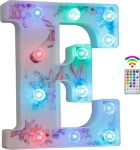 Picture of Unicorn Light Up Letters, 18 Color Changing LED Letter Lights Diamond Alphabet Sign Unicorn Gifts for Girls & Women Party Decorations for Birthday Christmas Valentine