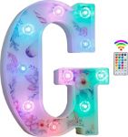 Picture of Unicorn Light Up Letters, 18 Color Changing LED Letter Lights Diamond Alphabet Sign Unicorn Gifts for Girls & Women Party Decorations for Birthday Christmas Valentine