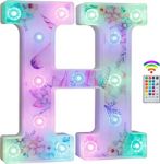 Picture of Unicorn Light Up Letters, 18 Color Changing LED Letter Lights Diamond Alphabet Sign Unicorn Gifts for Girls & Women Party Decorations for Birthday Christmas Valentine